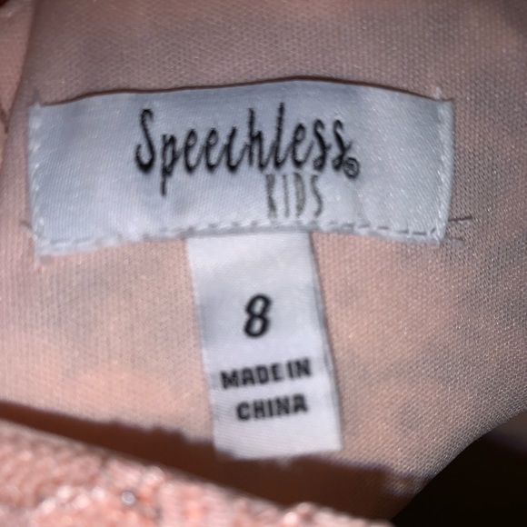 Blush pink romper for little girl size 8 - Picture 4 of 4